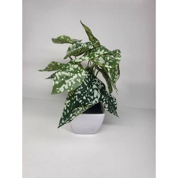 Artificial Flower Foliage Plant Potted Bonsai Houseplant Fake Simulation Plant - Picture 1 of 3